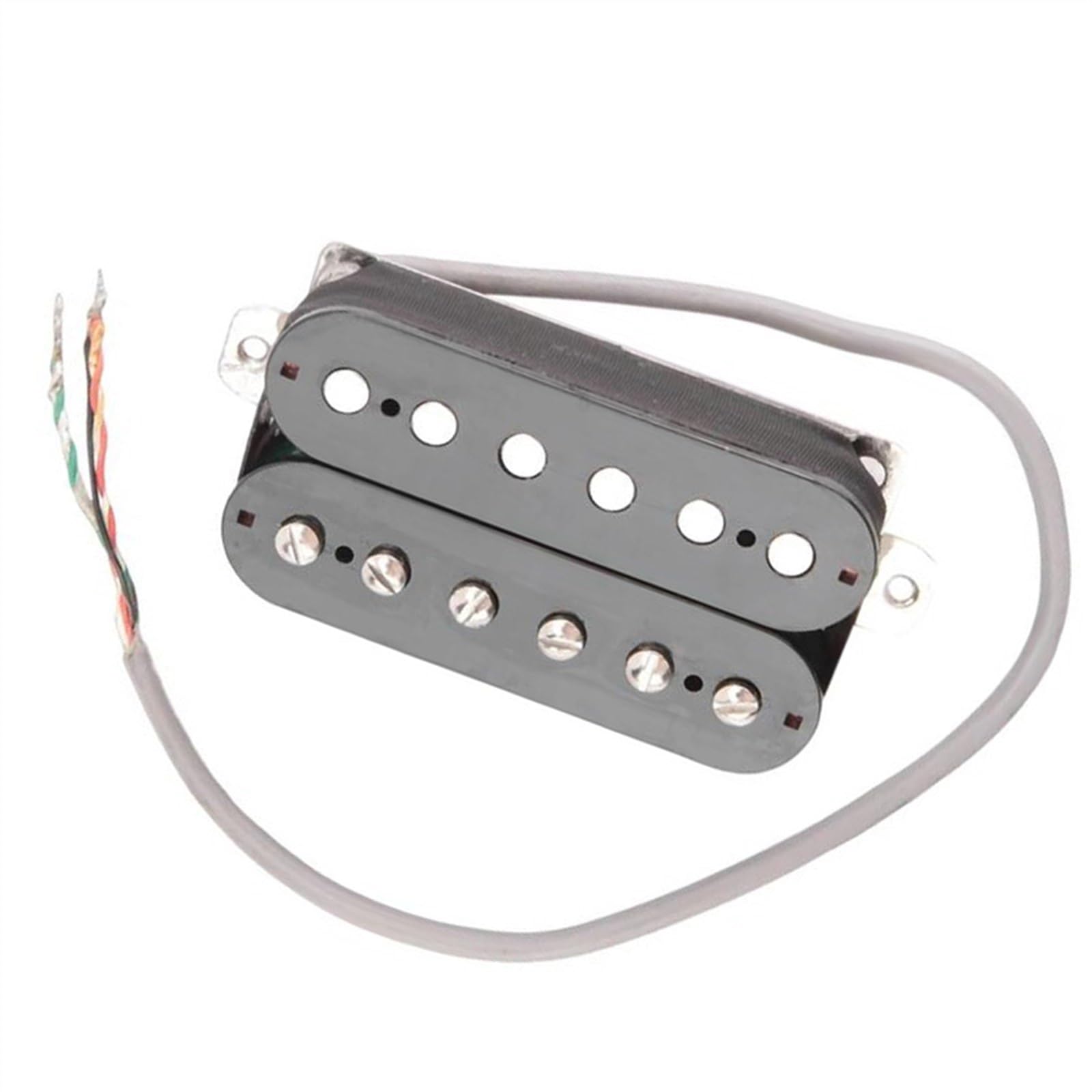 Schwarzer exquisiter Humbucker-Tonabnehmer für E-Gitarre, praktischer Teileaustausch Single-Coil-Tonabnehmer