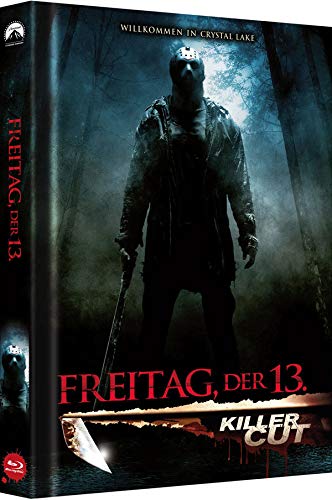 Freitag, der 13. - Killer Cut - Collector's Edition - Mediabook (Cover B) (Killer Cut Aufkleber auf Folie) [Blu-ray]