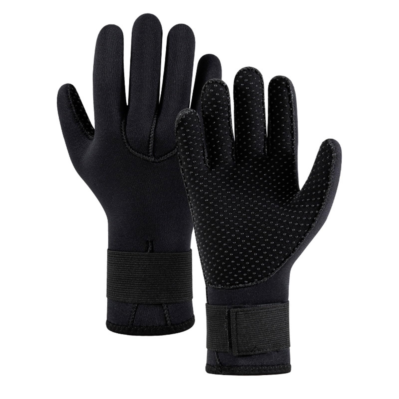 YiNLuax Neoprenanzug-Handschuhe, Neopren, Tauchhandschuhe, 5 mm, Surf-Handschuhe für Herren und Damen, thermisch, rutschfest, flexibel, Wasserhandschuhe