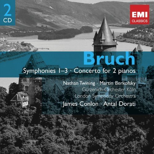 Bruch: Symphonies 1-3, Concerto for 2 Pianos (2009) Audio CD