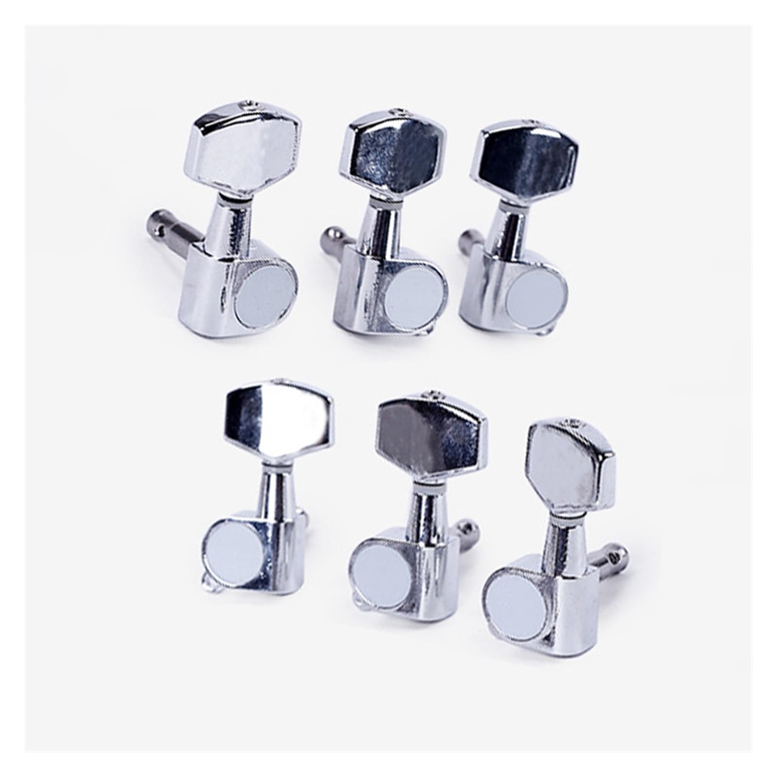 Strings Tuning Pegs Mechaniken Für Gitarre Vollständig geschlossene Stimmgeräte für Gitarren, Stimmgeräte für Akustikgitarren, Teile für Stimmgeräte mit Metallknöpfen