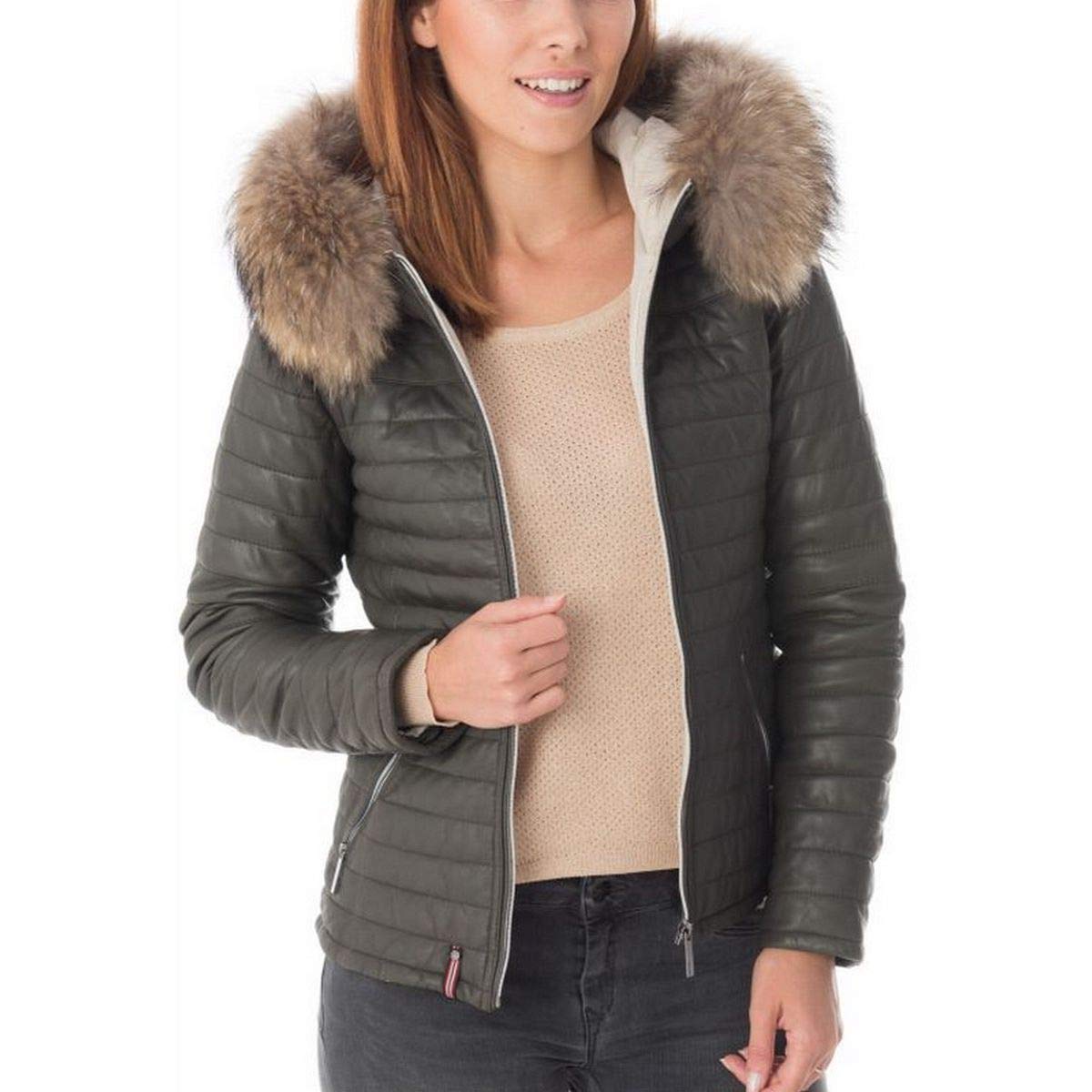 Oakwood Damen Happy 1 Jacke, Grün (Kaki Fonce 0626), Small