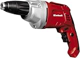 Einhell TH-DY 500 E Trockenbauschrauber (230V, 500W, 0-2.200 1/min, Auto-Start-Stop Getriebe, Alu-Getriebekopf, magnetische Bitaufnahme, Gürtelhaken)