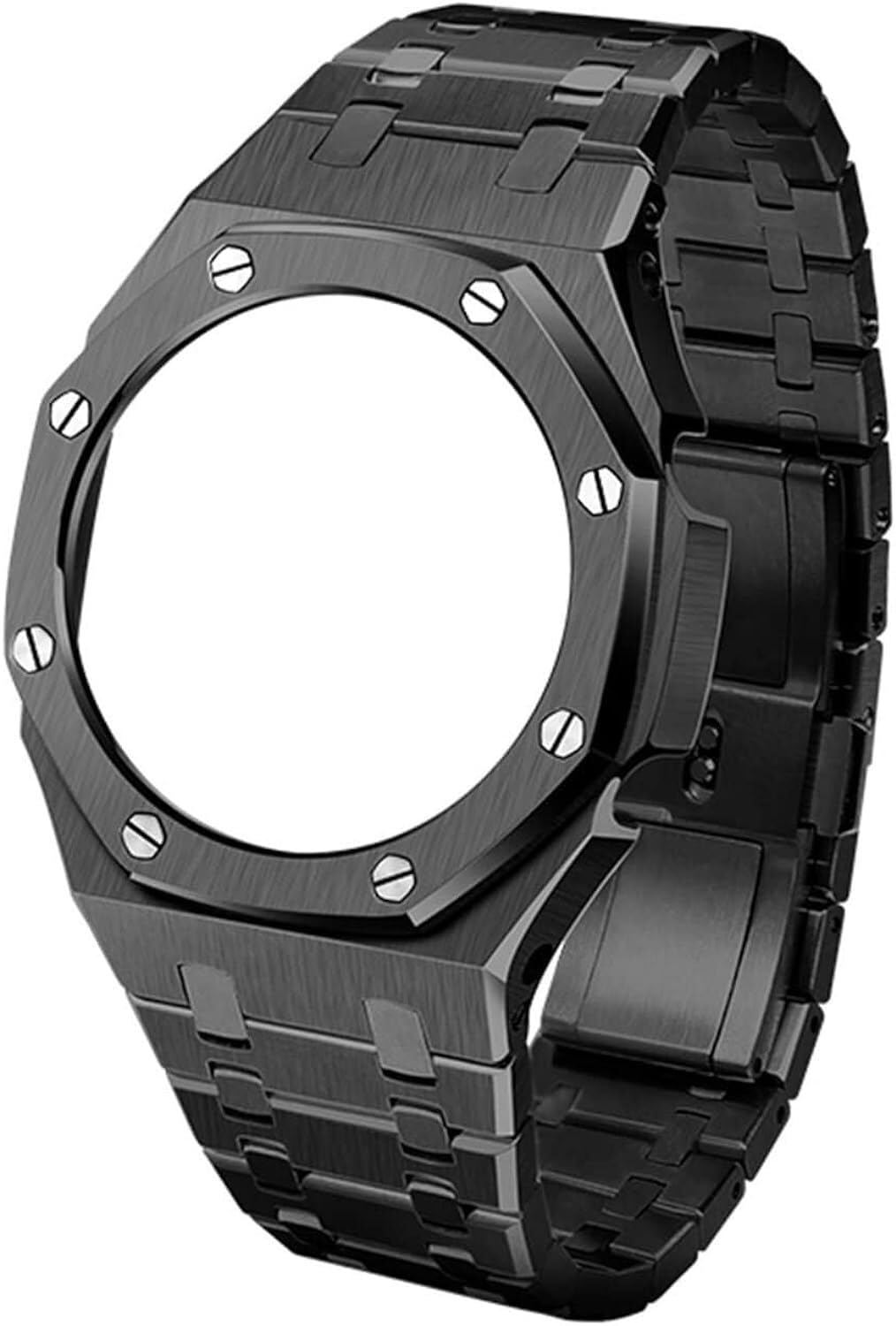 IOTUP 3. Uhrenarmband, 44 mm, Edelstahl, Ersatzzubehör, für GA2100 GA2100SKE-7A Herren-Uhrenarmbänder, Mod Kit, Einheitsgröße, Achat