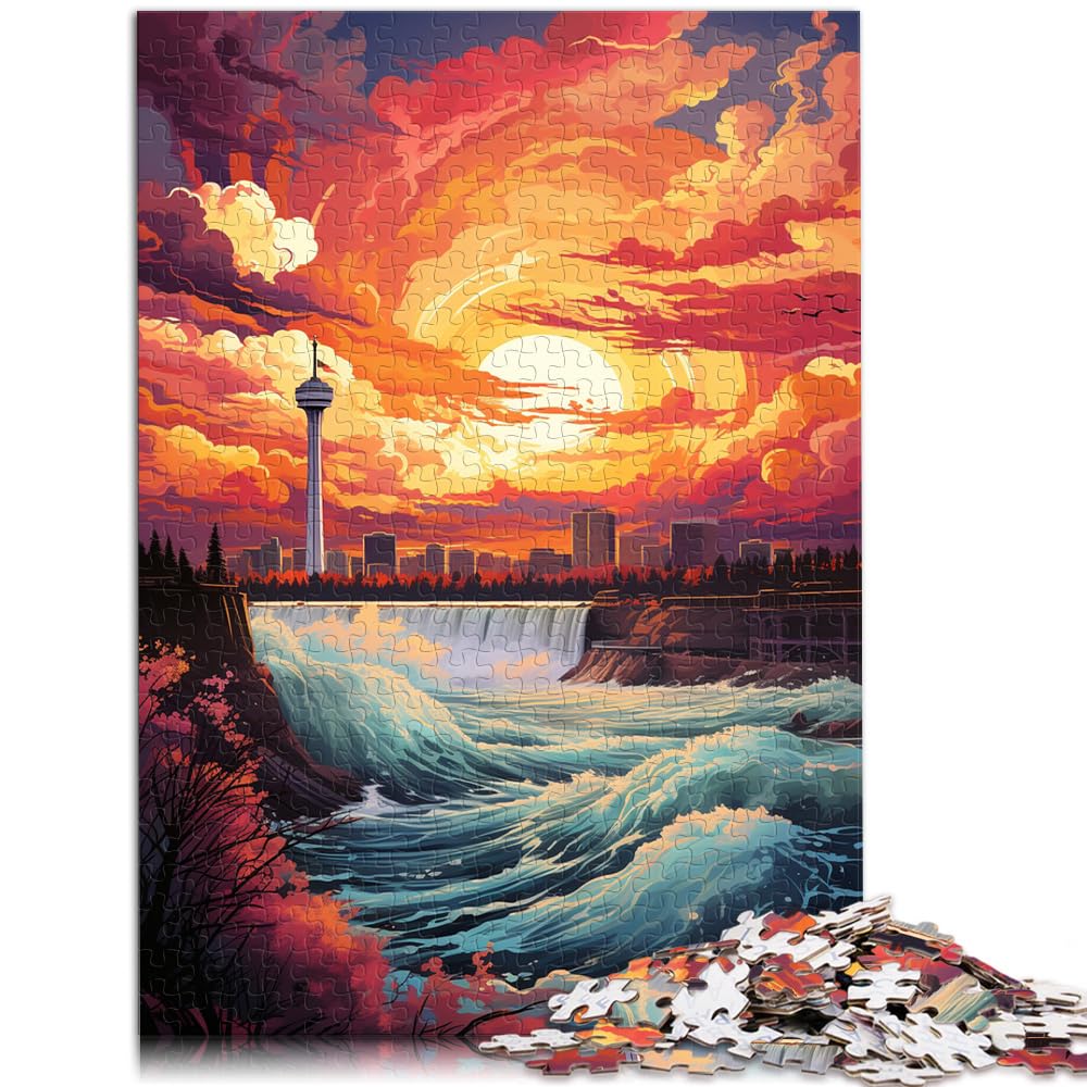 Puzzles Geschenk Weltberühmte Landschaft 1000-teiliges Puzzle für Erwachsene Holzpuzzle Familienaktivität Puzzle Lernspiele 1000 Teile (50x75cm)