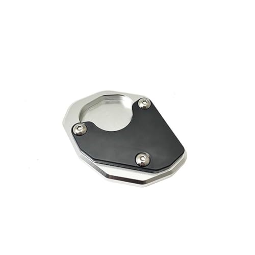 Motorrads Ständerpolster Verlängerung Passend Für Trident 660. Für Trident 660 2021 2022 Motorrad Aluminium Kickstand Fuß Seitenständer Verlängerung Pad Stützplatte Schwarz Rot