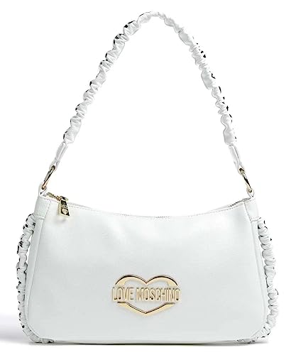 Love Moschino Damen Jc4224pp0gkj110a Schultertasche, Weiß