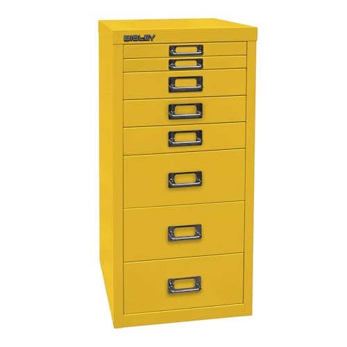 BISLEY | MultiDrawer™ 29er Serie | DIN A4 | 8 Schubladen | gelb