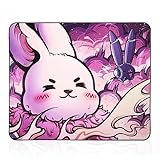 Qsvbeeqj Mousepad Gaming Glattes Flexibles Silikon Mauspad Mousepads Glatte Gummimatte Glatte Beschichtung Spritzwassergeschützt