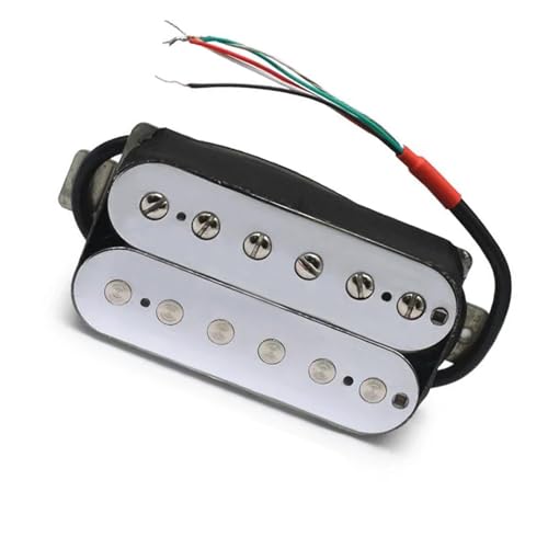 E-Gitarre Humbucker Hals Pickup Split Pickup Gitarrenteile weiße Kupferbasis Single-Coil-Tonabnehmer