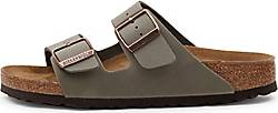 BIRKENSTOCK, Pantolette Arizona Bs Bf in hellgrau, Sandalen für Damen 2