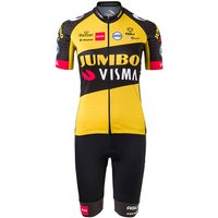 Damen-Set TEAM JUMBO-VISMA 2021 (Radtrikot + Radhose)