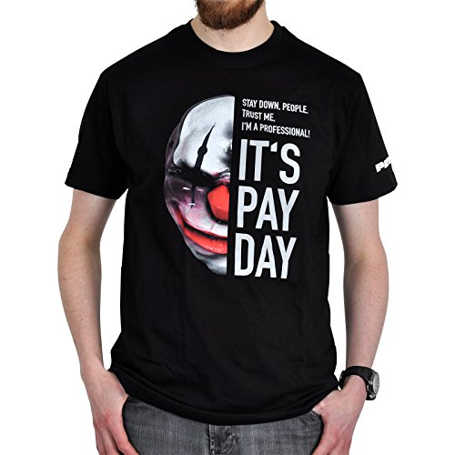 Payday 2 T-Shirt Chains Maske, M