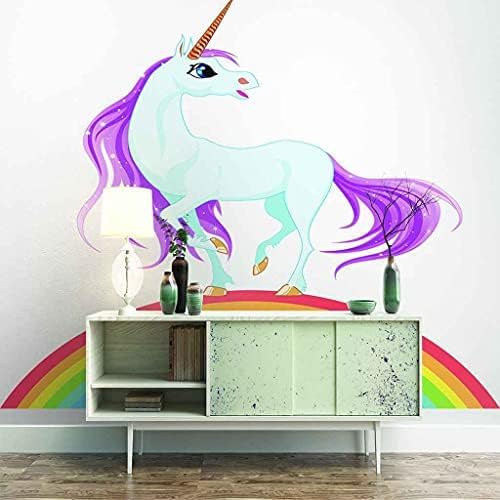 Wandaufkleber Cartoon Tier Pferd 3D Tapeten Wanddekoration Fototapete Sofas Wohnzimmer Wandbild Schlafzimmer-430cm×300cm