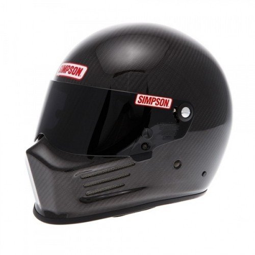 Simpson 620004C-F Bandit 2015 Carbon-Helmet, XL