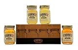 O'Donnell Moonshine Winter-Set Mini Moonshine Harte Nuss, Bratapfel, Toffee und Macadamia a 50ml (4 x 50ml)