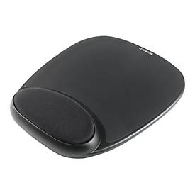 Kensington Gel Mouse Rest - Mauspad mit Handgelenkpolsterkissen - Schwarz (62386)