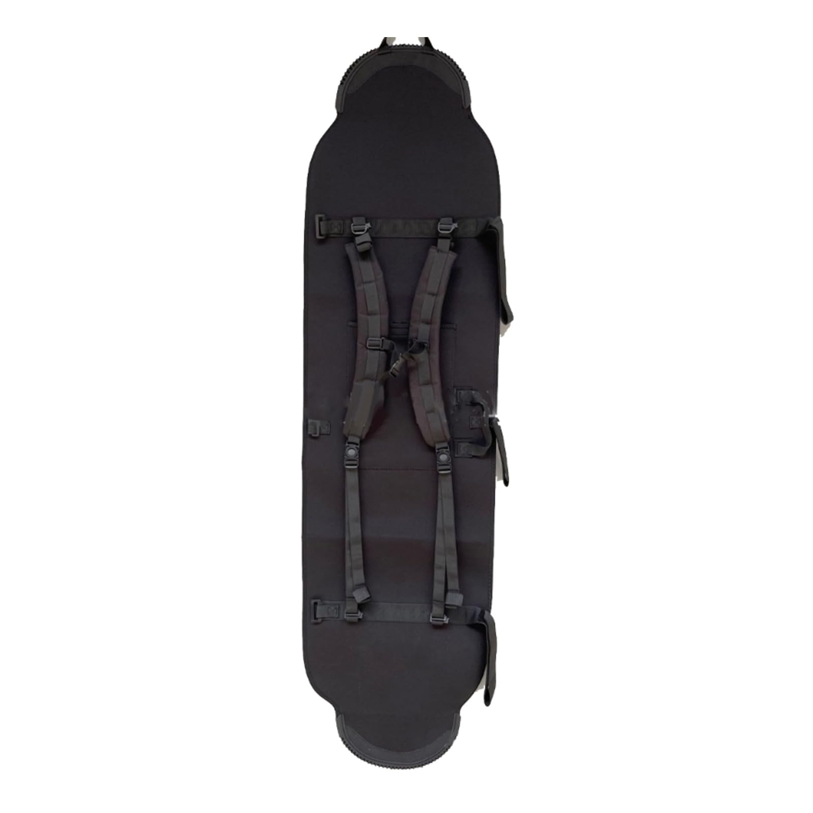 Mllepjdh Snowboard-Aufbewahrungstasche, verstellbar, gepolstert, Skitasche, Snowboardtasche für Schneesport, Reisen und Roadtrips, Schwarz