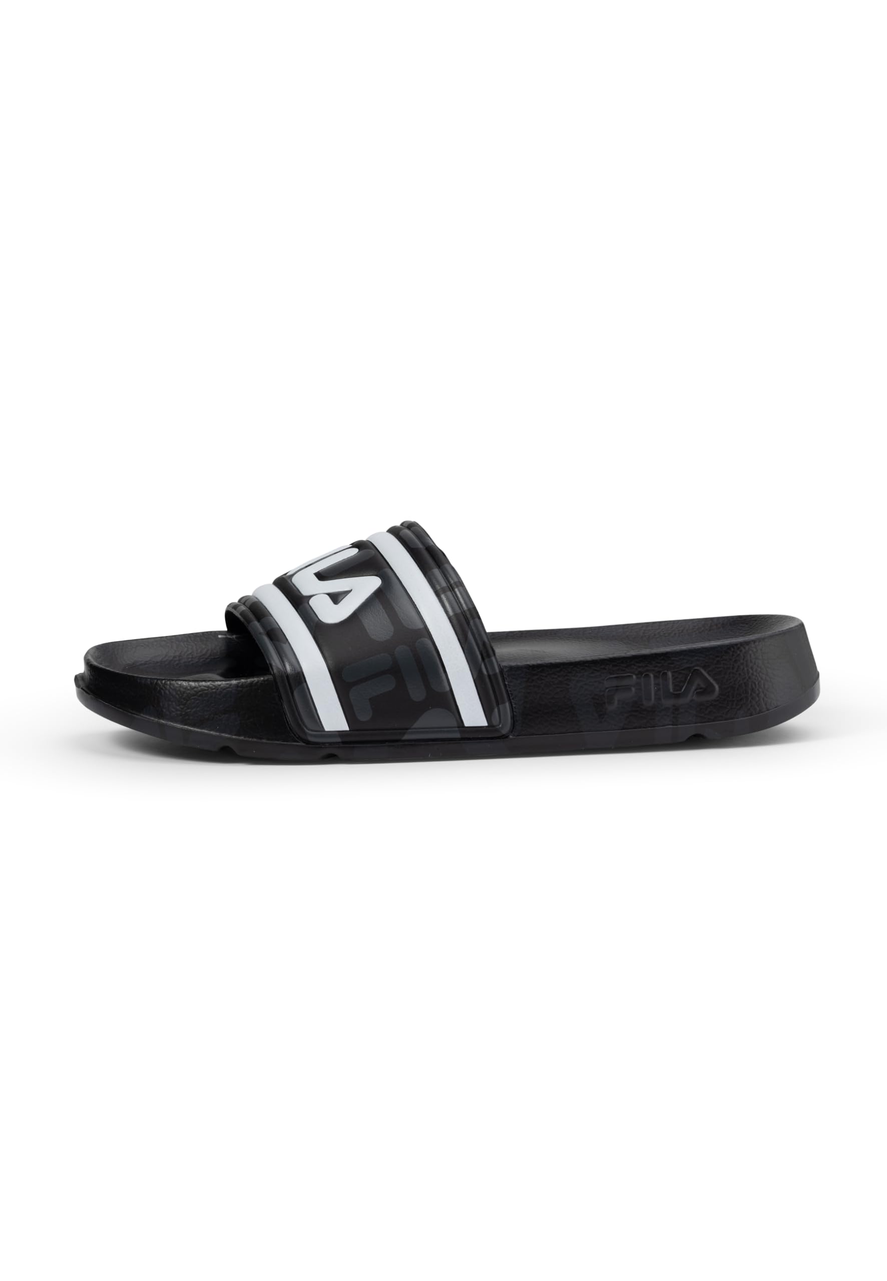 FILA Damen Morro Bay P Slipper wmn Slide Sandal, Black-Dark Shadow, 37 EU