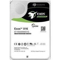 Seagate Exos X16 ST12000NM003G - Festplatte - verschlüsselt - 12 TB - intern - SATA 6Gb/s - 7200 U/min - Puffer: 256 MB - Self-Encrypting Drive (SED)