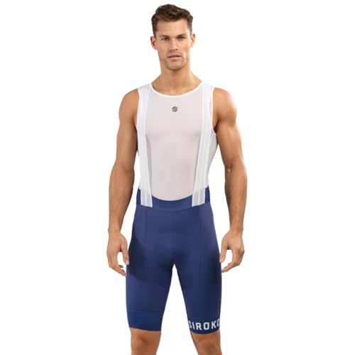 SIROKO - Fahrradhose Bx Umbrail, marineblau/weiß, XL