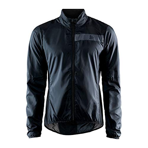 Craft Herren Essence Light Wind JKT Radjacke, Black, L