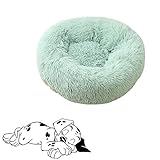 Rysmliuhan Shop hundebett kleine Hunde hundebett Grosse Hunde Katzen Donut Bett Donut Hundebett Luxus Hundebett Hundekomfortbett Haustiernest Fruit Green,70cm/27.56in