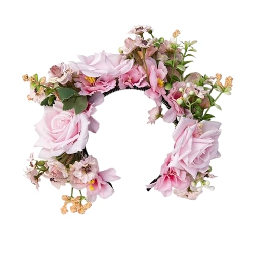 Vintage-inspirierter Blumen-Haarschmuck mit ethnischen Blumen, anmutiges Haar-Accessoire für Damen, femininer Hochzeits-Haarschmuck, Kopfschmuck