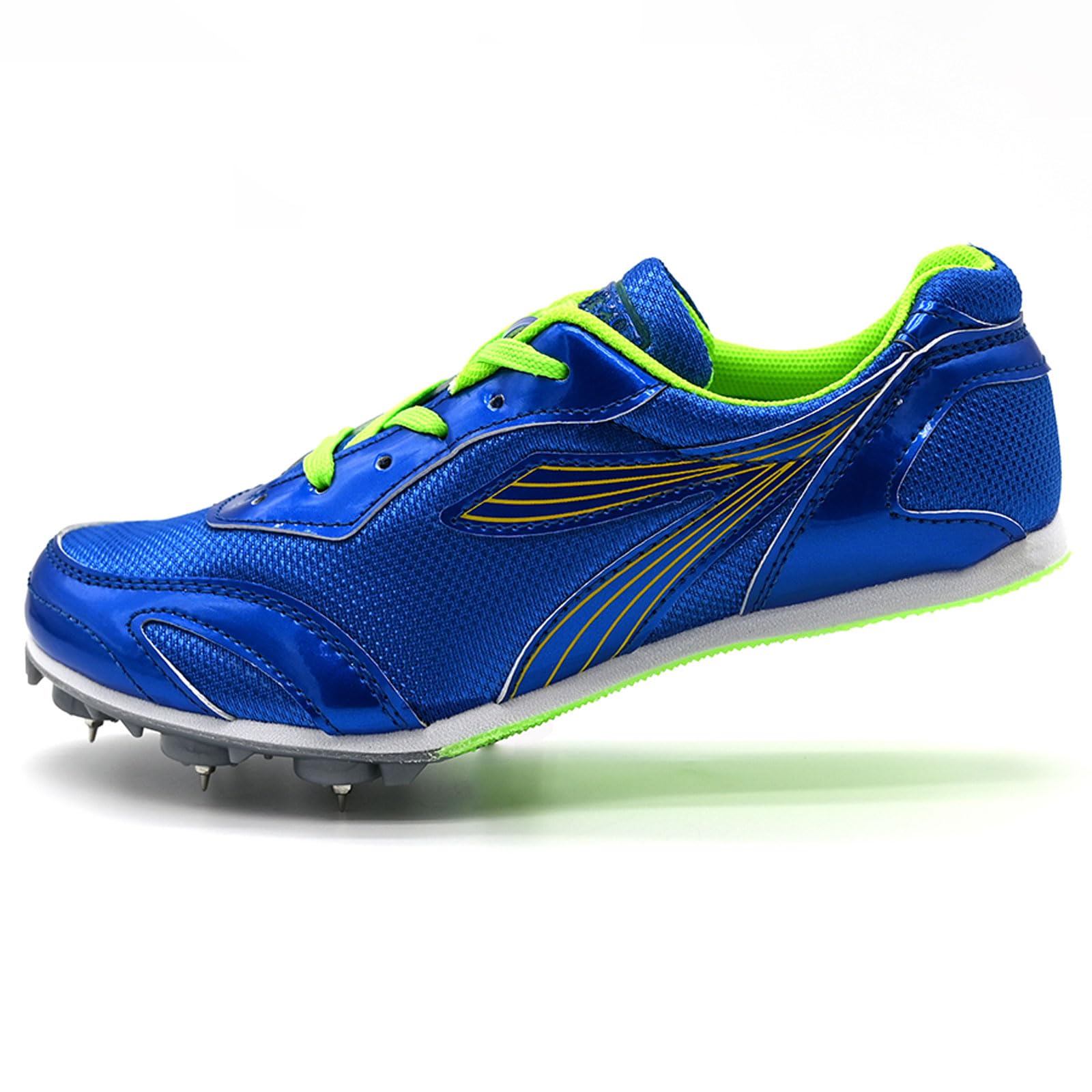 Zeihyeurus Leichtathletik Herren-Mittelstrecken-Laufschuhe Unisex-Leichtathletikschuhe Leichtathletik Spike Schuhe Track Spike Schuhe rutschfeste VerschleißFest Gelten Jungen MäDchen Damen Herren