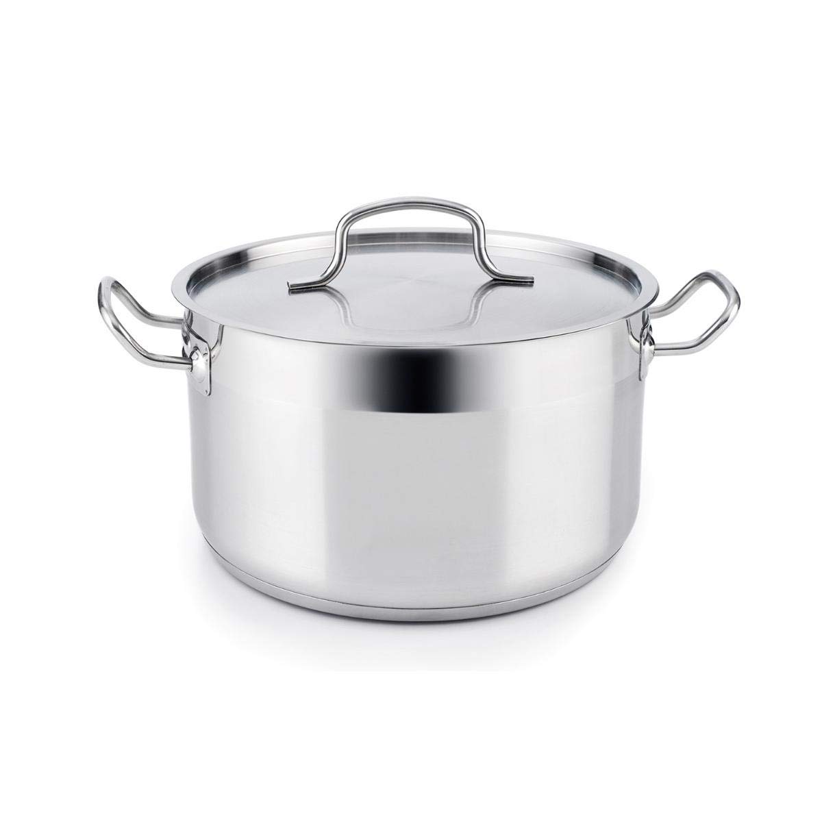 Quid Cook INOX Basika Kochtopf, Edelstahl 30 x 22 cm