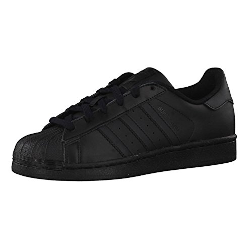 adidas Unisex-Kinder Superstar Foundation Sneaker, Schwarz (Core Black), 36 EU