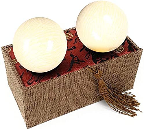 Handtherapiebälle, Massageball, Baoding-Bälle Handball/chinesischer Gesundheitsmeditationsball/Übungsmassagebälle Meditation Feng Shui Ball, Feng Shui Massageübung (Farbe: A) (Color : C)