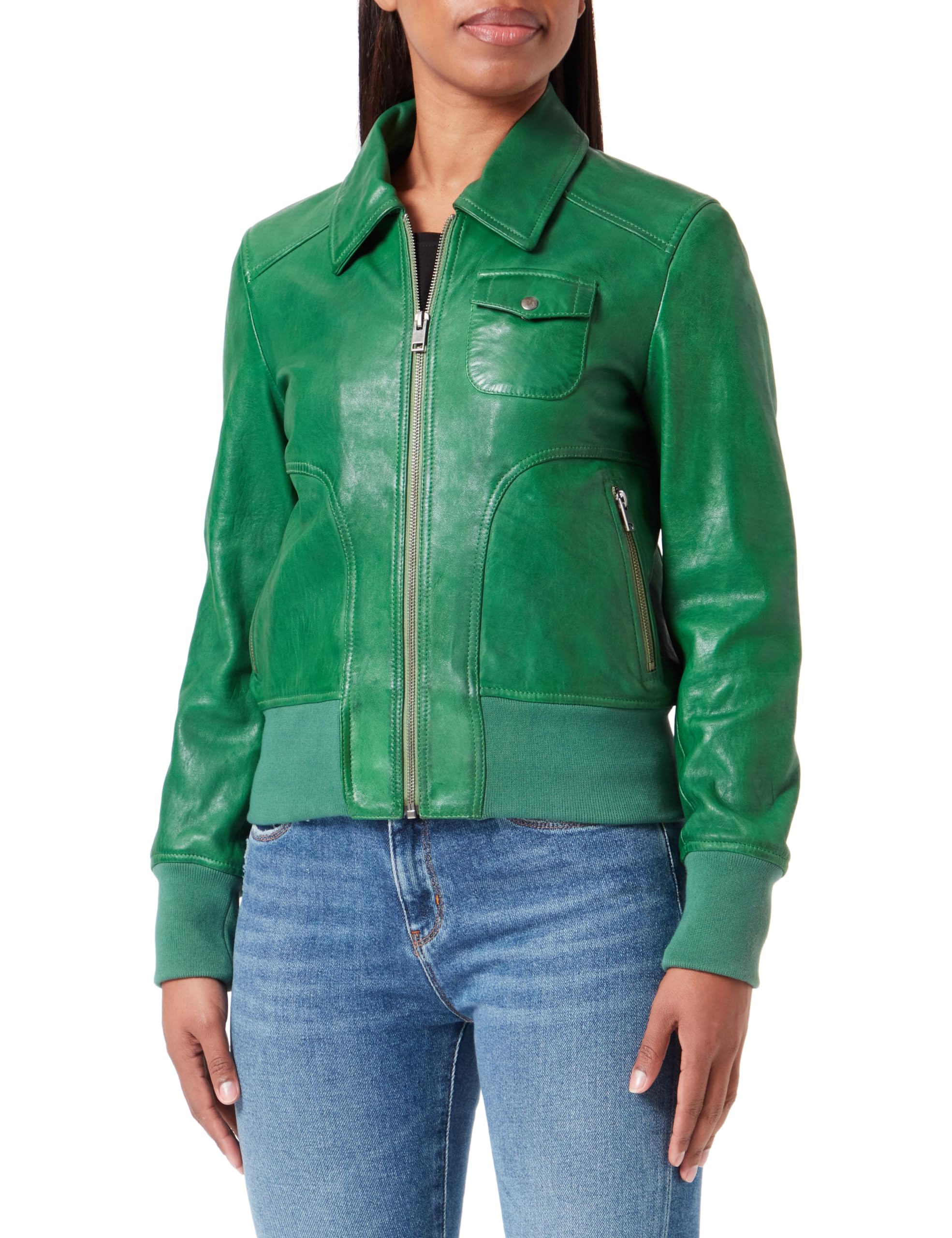 Oakwood Damen Girl 6 Blouson, grün, 36