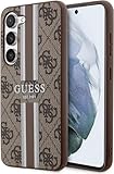 Hülle Guess GUHCS23MP4RPSW Samsung S23+ S916 braun 4G Printed Stripe