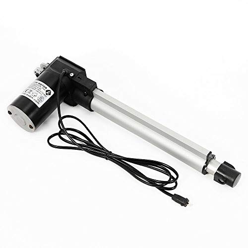 Linearer Actuator, 6000N 230mm Linear Actuator DC 24V Elektrozylinder, Linearantrieb Elektrischer Linearmotor für Hubtisch,Massagesessel,Hubbett