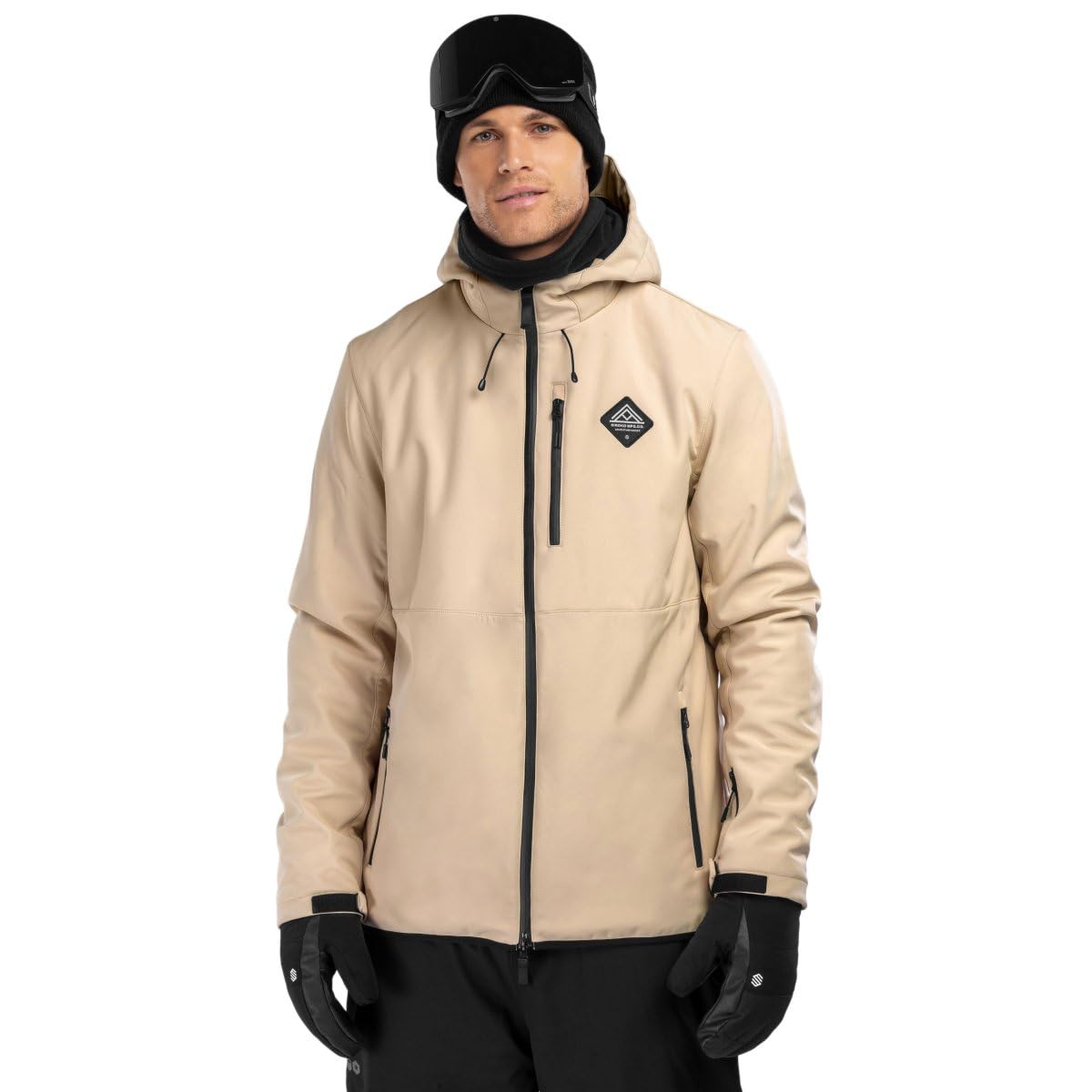 SIROKO - Softshell Skijacke W2 Cerro - XXL - Beige