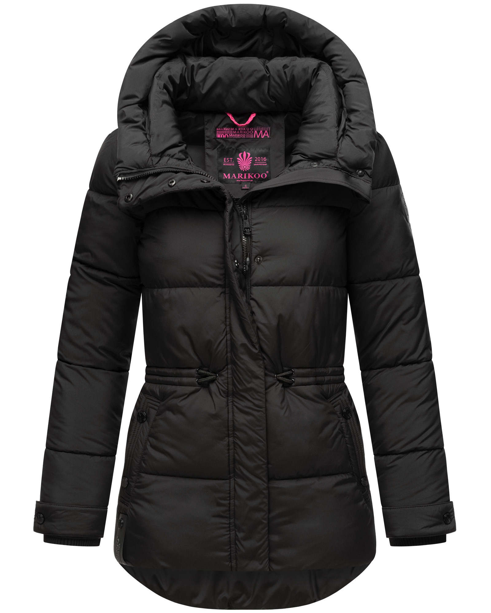 Marikoo Winterjacke "Akumaa", mit tailliertem Schnitt