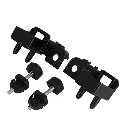 DOFABI 4-teiliges Haubenstoßstangen-Stopper-Scheinwerferhalterungs-Set Links rechts, for Ford, for Fusion MKZ 2013–2016, DS7Z16758B DS7Z16758D Stoßstangenhalterung