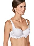 Susa Damen Wiesn-Zauber 8033 Balconette Dirndl-BH, weiß, 85A