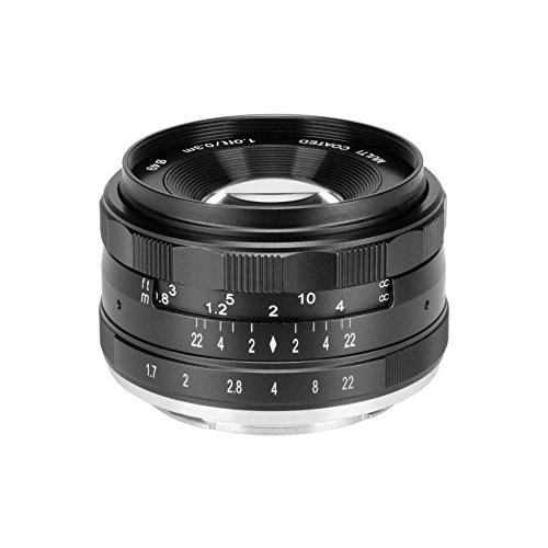 Meike Optics MK 35mm f1.7 Weitwinkel Objektiv, manueller Fokus für MFT