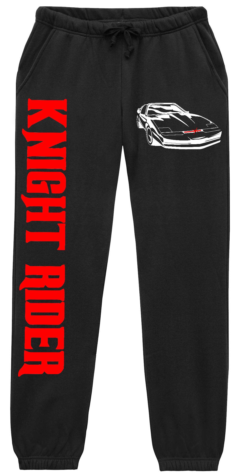 UGLYSHIRT Knight Rider Herren Jogginghose | Kitt Michael Hasselhoff Hose 80er Kult (XXL)