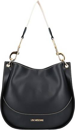 Love Moschino, Sustainable Daily Schultertasche 23 Cm in schwarz, Schultertaschen für Damen 2