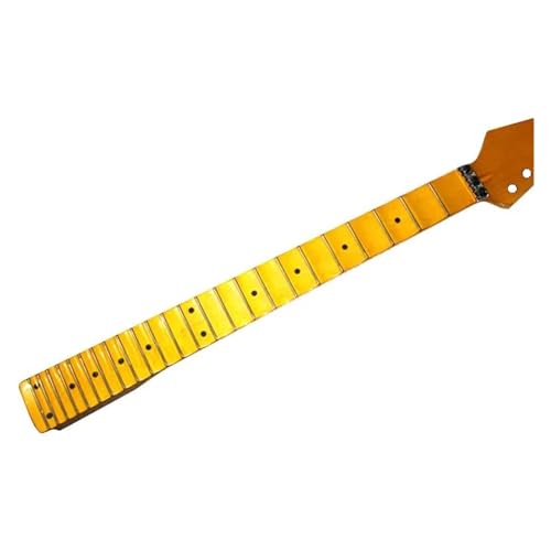 24 Bünde Inlay Punkte Ahorn E-Gitarre Hals Griffbrett Musikinstrumente Zubehör