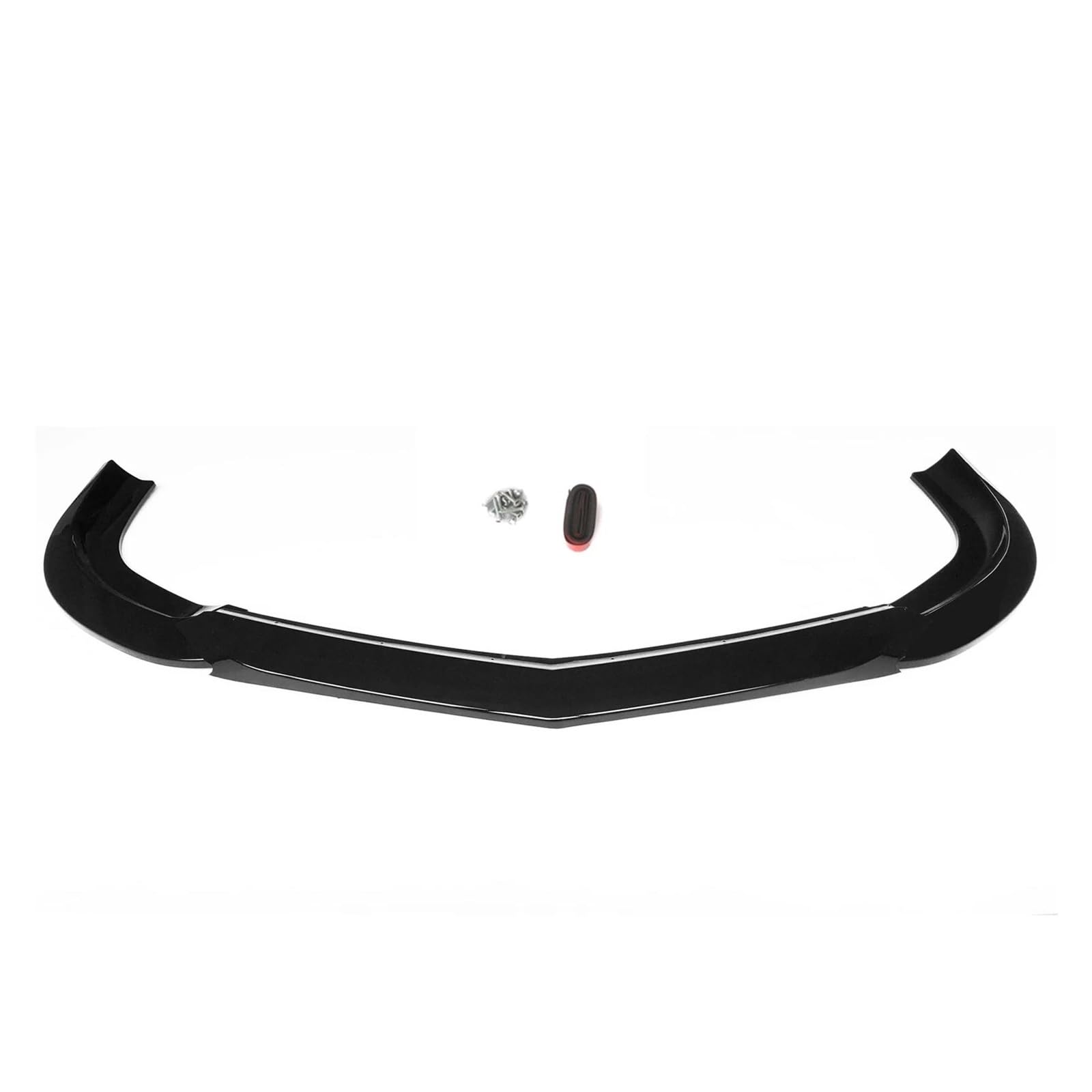 Splitter Für Benz W204 C Klasse Limousine C63 Für AMG 2008-2011 Auto Front Stoßstange Spoiler Lip Unteren Splitter Klinge Körper Kit Frontlippe(Glossy Black)