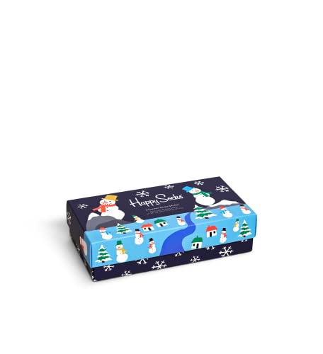 Happy Socks Geschenkbox SNOWMAN SOCKS GIFT SET 3-PACK XSNO08-6500 Mehrfarbig, Size:36-40