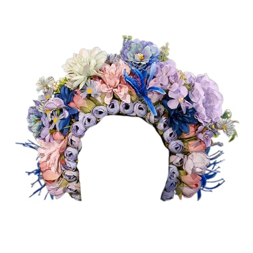 Eleganter Damen-Blumen-Haarschmuck, schönes Blumen-Haarband für Hochzeit, Festivals, chinesische Blume, Haar-Accessoire