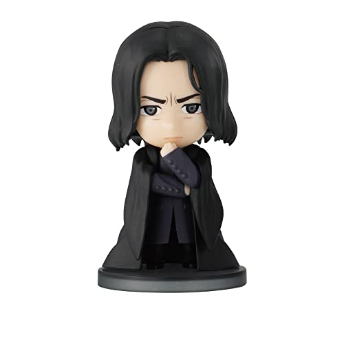 Chibi Masters VE0010 Bandai Severus Puppe | 8 cm Professor Snape Figur in dunklen Roben Sammlerstücke magische Minifiguren machen Harry Potter Geschenke für Erwachsene und Kinder