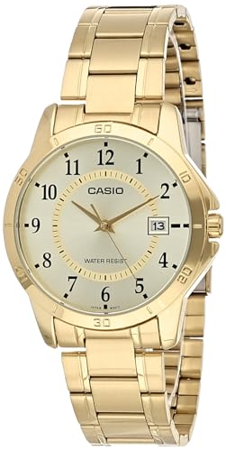 Casio Uhr mit japanischem Quarzuhrwerk Man MTP+V004G.9B 40 mm