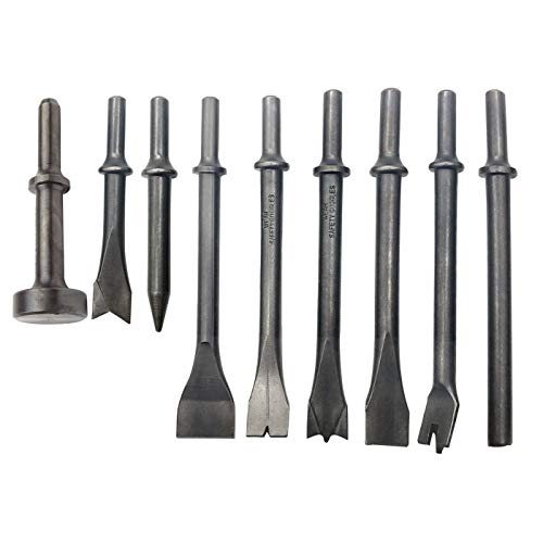 Ghulumn Pneumatischer Meißel Hammer Bit Set 9-teilig