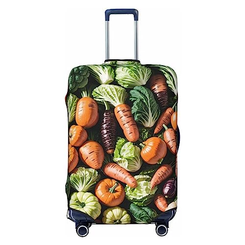 Miniks Reisegepäckhülle für Obst und Gemüse, strapazierfähig, passend für 45,7 - 81,3 cm große Gepäckstücke, Größe XL, Schwarz, X-Large